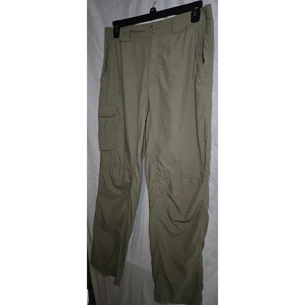 Columbia Sportswear Titanium Lightweight Cargo Hiking Pants, Sz Med 34", Khaki - Picture 5 of 10